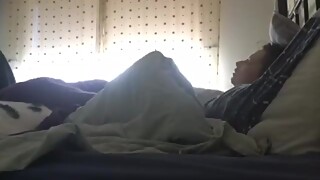 Real Wife caught masturbating in bed