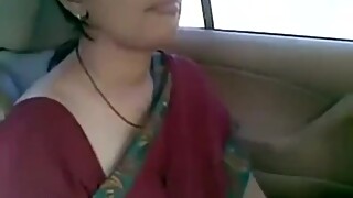 Indian housewife fucking in Car with ex Boyfriend