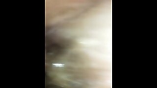 Dogging wifes wet squirting pussy with creampie