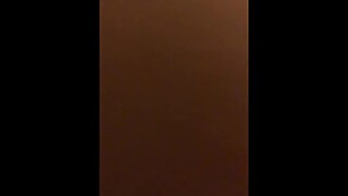 Bbw wife loves riding my fist from behind