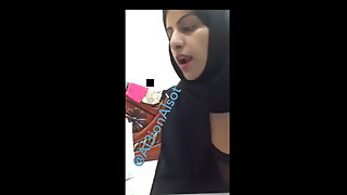 Slacking muslim wifey disciplined