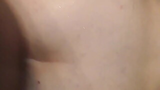 Had my bbw wife get out the shower just so I could fuck her