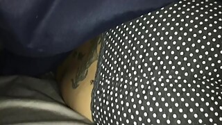 Sleeping wifeâ€™s ass in panties