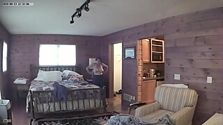 Unaware big natural tit wife 2